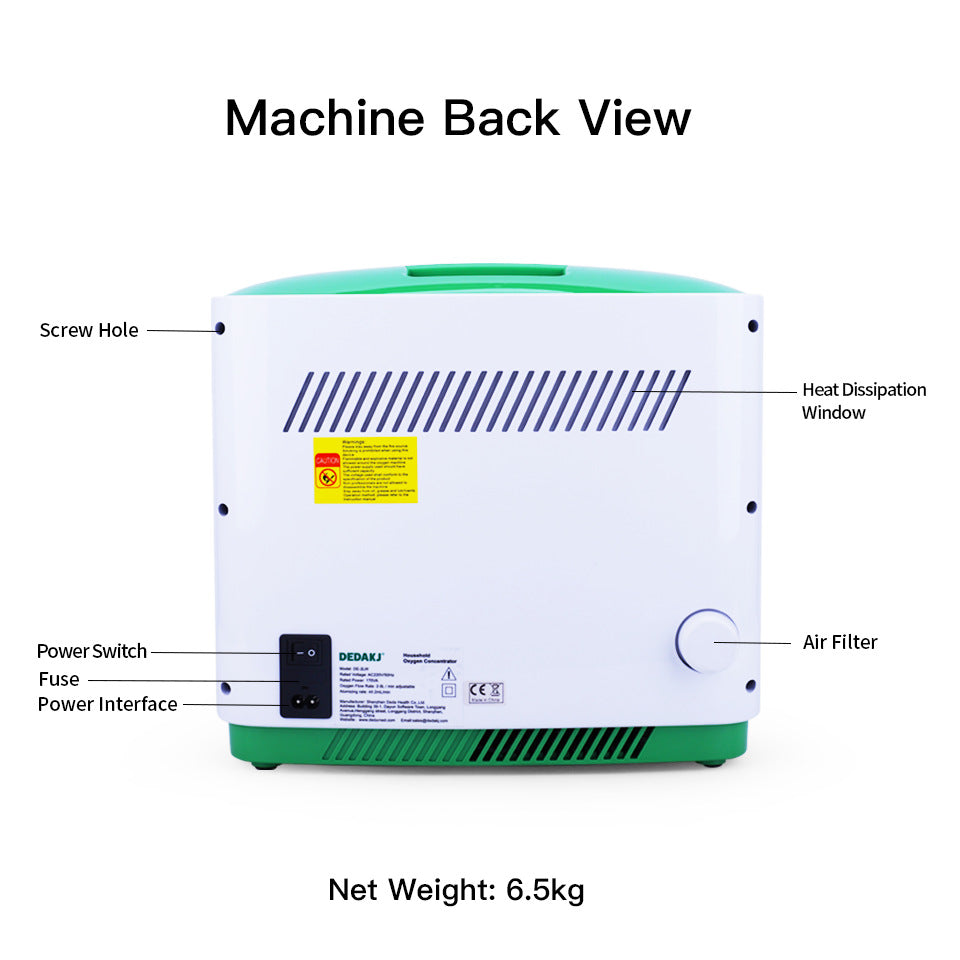 DEDAKJ Household Oxygen Concentrator  2-9L