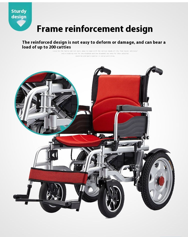 Electric Wheelchair Foldable Lightweight