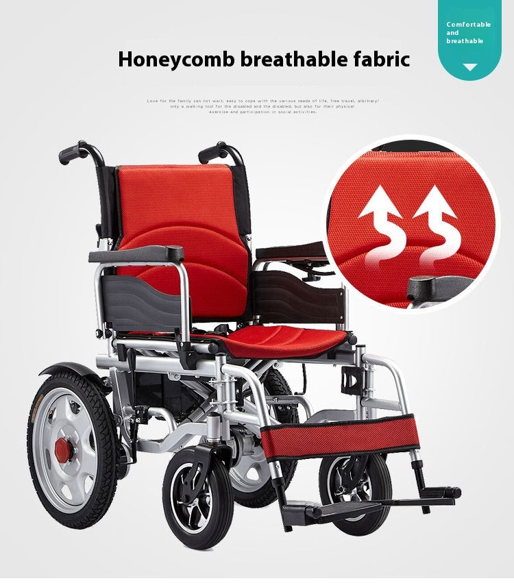 Electric Wheelchair Foldable Lightweight